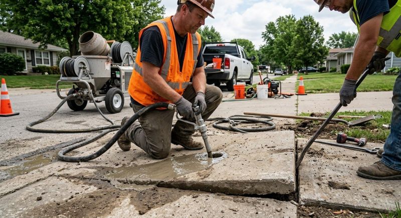Concrete Sidewalk Installation Service