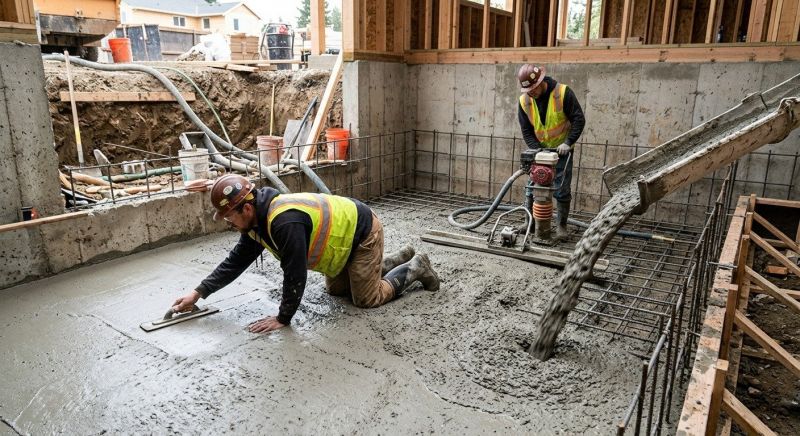 Basement Concrete Installation in Charleston, SC