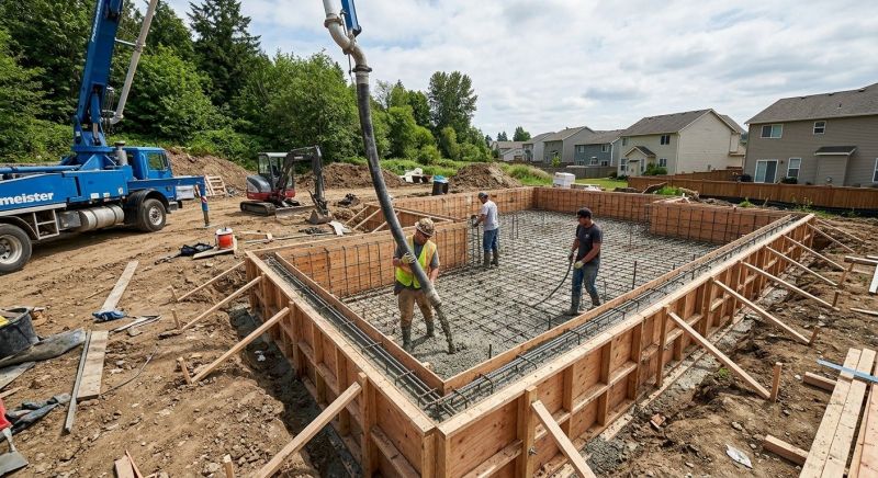 Concrete Foundation Pouring in Fort Worth, TX