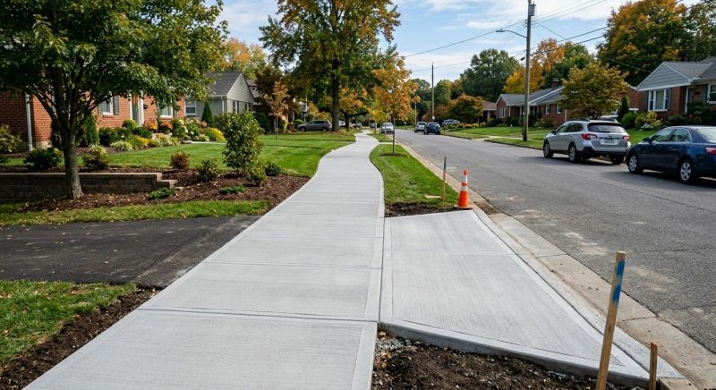 Concrete Sidewalk Construction in Salt Lake City, UT