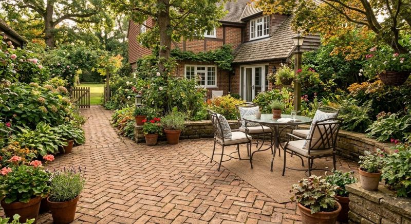 Patio Brick Installation in Danbury, CT